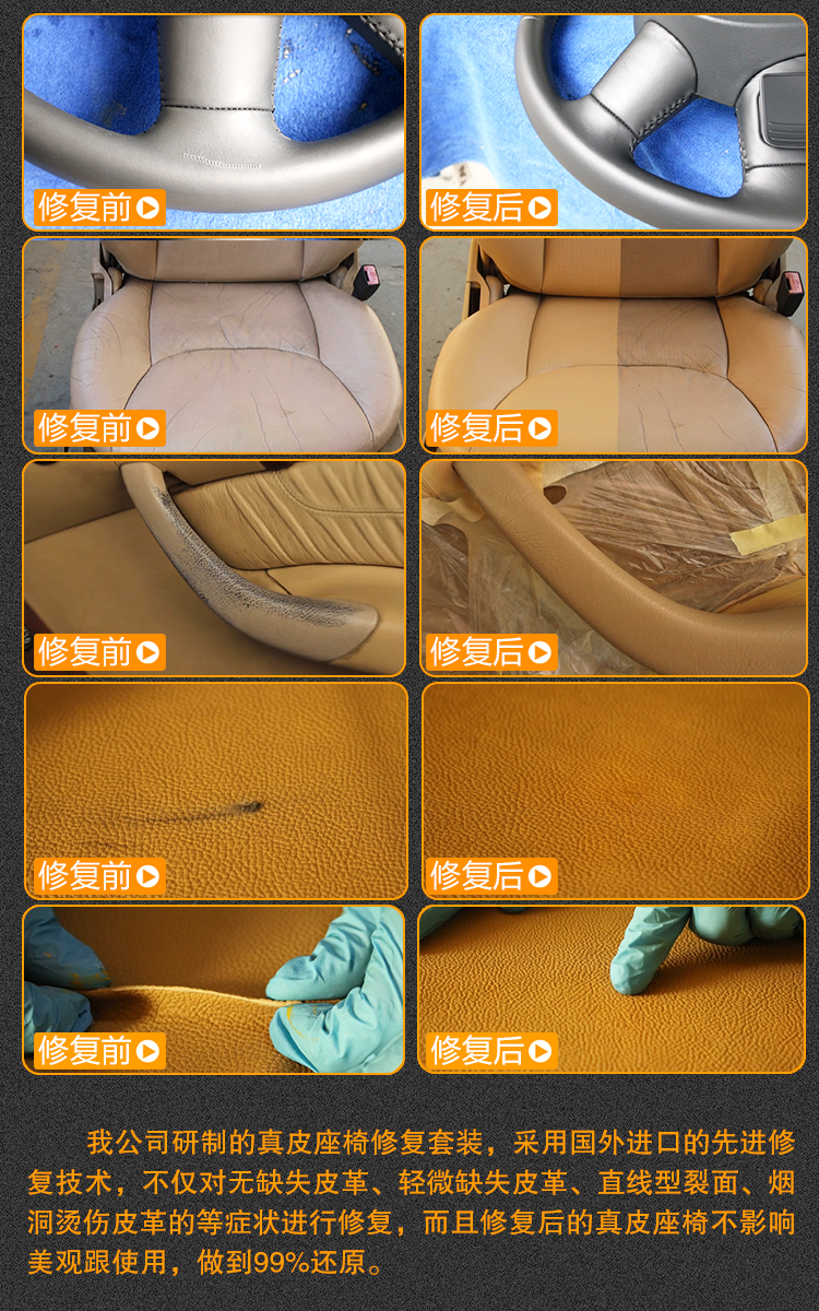 飛斯特真皮座椅翻新套裝產(chǎn)品詳情