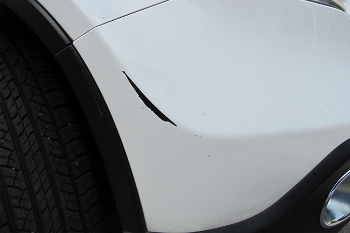 快速補漆修復前