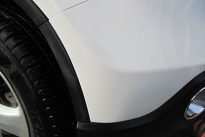 快速補漆修復后